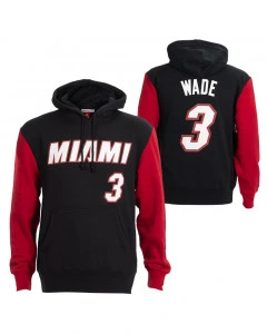 Dwyane Wade 3 Miami Heat 2006 Mitchell and Ness Fashion Fleece Hoodie