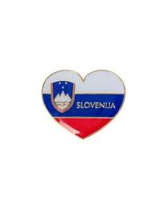 Slovenia badge heart
