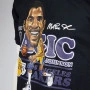 Magic Johnson 32 Los Angeles Lakers Mitchell & Ness Caricature majica 