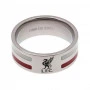 Liverpool Colour Stripe prsten od čelika