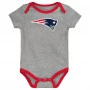 New England Patriots 3x Baby Body