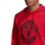 Manchester United Adidas DNA maglione con cappuccio