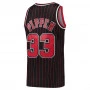 Scottie Pippen 33 Chicago Bulls 1995-96 Mitchell & Ness Swingman Alternate dres