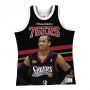 Allen Iverson 3 Philadelphia 76ers Mitchell & Ness Behind the Back Player Tank Top