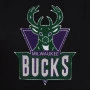 Milwaukee Bucks Mitchell & Ness Chenille Logo pulover s kapuco