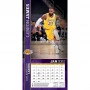 Lebron James 23 Los Angeles Lakers Calendario 2022