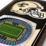 New Orleans Saints 3D Stadium Banner slika