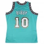 Mike Bibby 10  Vancouver Grizzlies 1998-99 Mitchell & Ness Swingman Road maglia