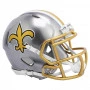 New Orleans Saints Riddell Flash Alternative Speed casco Mini