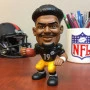 Juju Smith-Shuster 10 Pittsburgh Steelers Big Shot Ballers Figurine