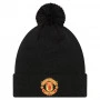 Manchester United New Era Wordmark Bobble Youth cappello invernale per bambini