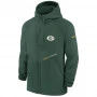 Green Bay Packers Nike Field FZ zip majica sa kapuljačom