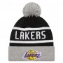 Los Angeles Lakers New Era Jake Bobble zimska kapa