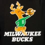 Milwaukee Bucks Mitchell and Ness Team Logo maglione con cappuccio