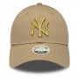 New York Yankees New Era 9FORTY Metallic Logo ženski kačket