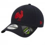 France Rugby New Era 9FORTY Team Color Repreve cappellino