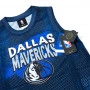 Luka Dončić 77 Dallas Mavericks Heating Up Sublimated Mesh Tank maglia per bambini