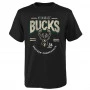 Giannis Antetokounmpo 34 Milwaukee Bucks First String II T-Shirt