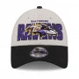 Baltimore Ravens New Era 9FORTY 2023 NFL Draft cappellino