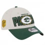 Green Bay Packers New Era 9FORTY 2023 NFL Draft cappellino