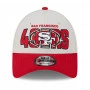 San Francisco 49Ers New Era 9FORTY 2023 NFL Draft cappellino