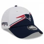 New England Patriots New Era 9FORTY NFL Sideline 2023 Stretch Snap Cappellino
