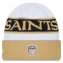 New Orleans Saints New Era NFL Sideline 2023 Techknit cappello invernale