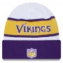Minnesota Vikings New Era NFL Sideline 2023 Techknit Wintermütze