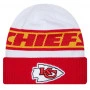 Kansas City Chiefs New Era NFL Sideline 2023 Techknit zimska kapa