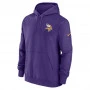 Minnesota Vikings Nike Club Sideline Fleece Pullover duks sa kapuljačom
