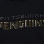Pittsburgh Penguins Mitchell and Ness Game Current Logo maglione con cappuccio