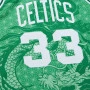 Larry Bird 33 Boston Celtics 1985-86 Mitchell and Ness Asian Heritage 6.0 Fashion Swingman Maglia 