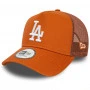 Los Angeles Dodgers New Era A-Frame Trucker League Essential Cappellino 