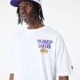 Los Angeles Lakers New Era Script Oversized majica 