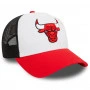 Chicago Bulls New Era 9FORTY A-Frame Trucker NBA Mütze