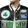 Boston Celtics New Era Rally Drive Bomber Jacket