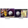 Lebron James Los Angeles Lakers Silver Coin Card kartica s kovancem