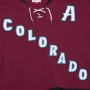 Peter Forsberg Colorado Avalanche 2001-02 Mitchell and Ness Blue Line Dark Alternate dres 