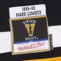 Mario Lemieux Pittsburgh Penguins 1992-93 Mitchell and Ness Blue Line Dark Trikot
