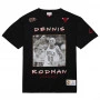Dennis Rodman Chicago Bulls Mitchell and Ness Heavyweight Premium Vintage Logo majica 
