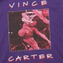 Vince Carter Toronto Raptors Mitchell and Ness Heavyweight Premium Vintage Logo T-Shirt