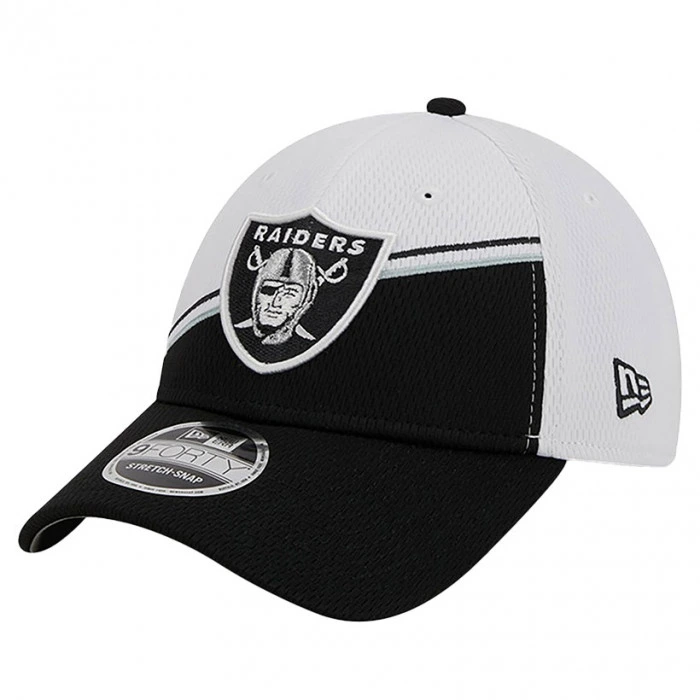 Las Vegas Raiders New Era 9FORTY NFL Sideline 2023 Stretch Snap kačket