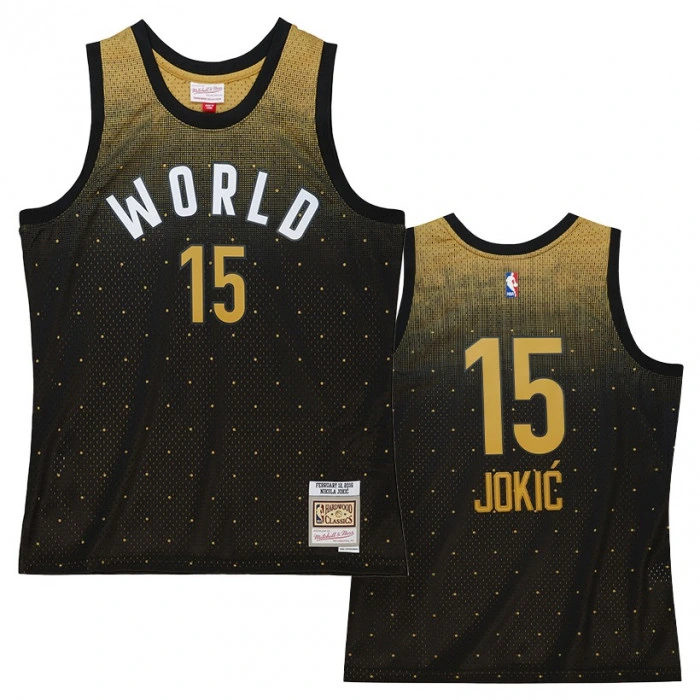 Nikola Jokić 15 All-Star World 2016 Mitchell and Ness Swingman dres