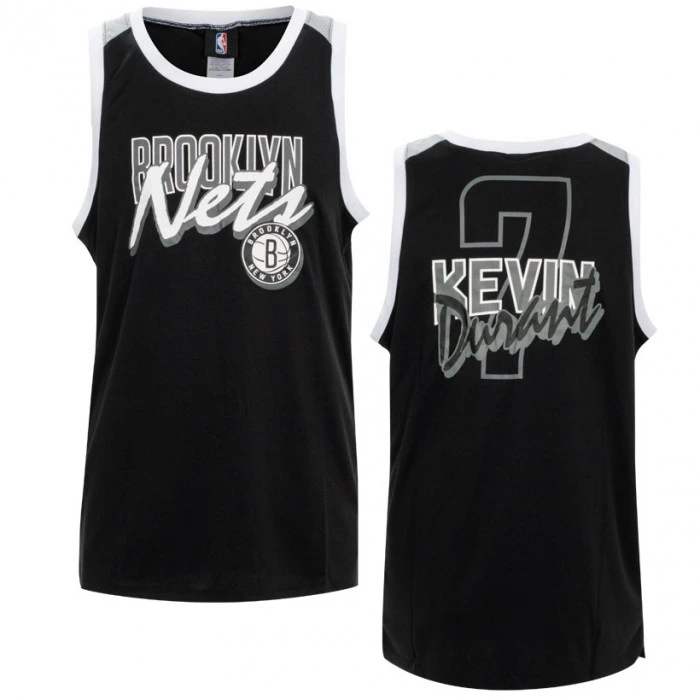 Kevin Durant 7 Brooklyn Nets Crew Neck Shooter Tank Jersey