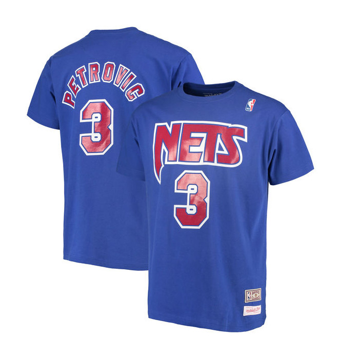 New Jersey Nets Mitchell \u0026 Ness T-Shirt 