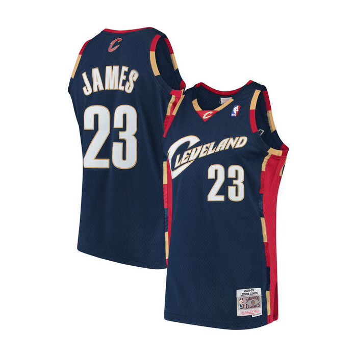 mitchell and ness lebron james jersey
