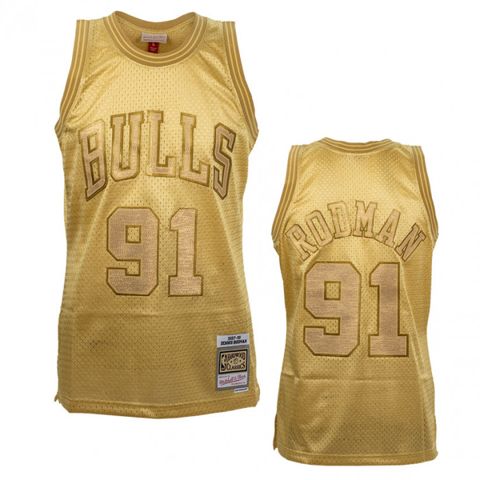 gold chicago bulls jersey