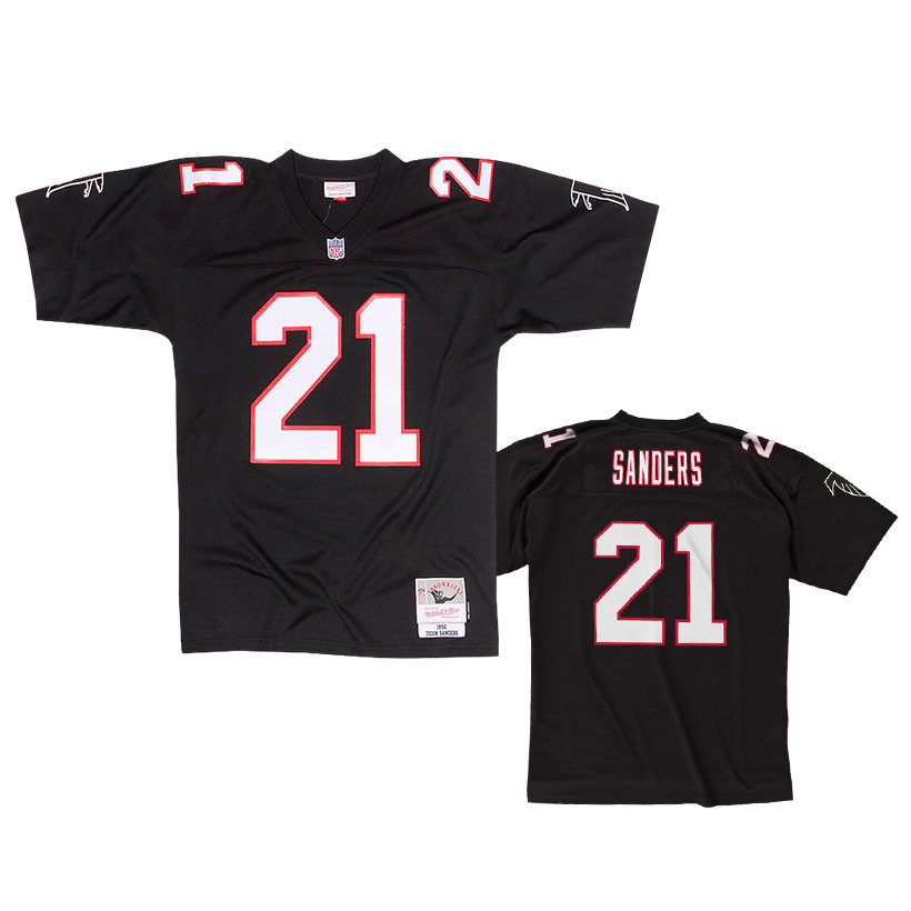 mitchell and ness deion sanders jersey